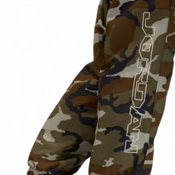 BNWT MEN'S NIKE AIR JORDAN MVP CAMOFLAUGE PANT #FZ3529-380 US SMALL (S) - Picture 5 of 8